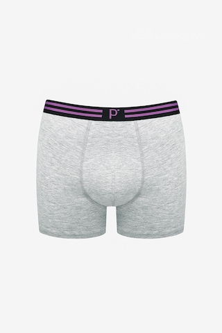 Penti Color Belt 3lü Gri Boxer Gri Melanj GRI MELANJ Gri Melanj