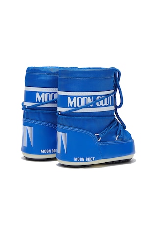 Moon Boot Moon Boot 80d1400430-f002 Moon Boot Icon Mini Nylon Unisex Çocuk Mavi Kar Botu 520 Mavi