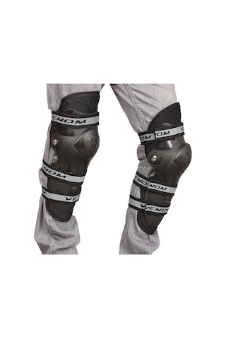 Venom Mafsallı Dizlik Vn07 Motosiklet Dizliği Siyah