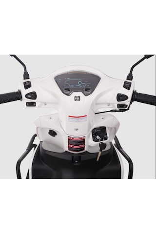 Arora Boss 50 CC Benzinli Scooter Motosiklet Beyaz