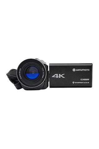 Agfa Realimove Su Geçirmez 4k Video Kamera Siyah Cc4000w