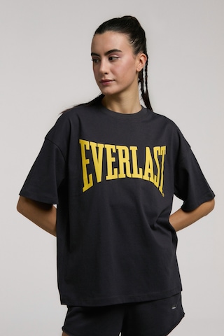 Everlast Ever Classics Wmn Oversize Füme Kadın Tişört Füme
