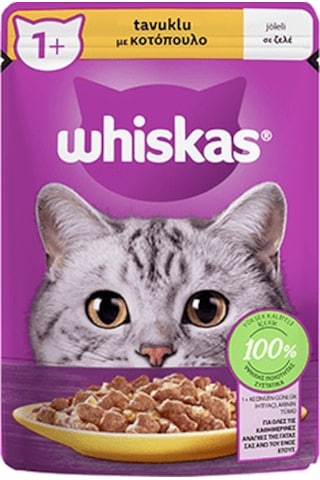 Whiskas Tavuklu Pouch Yetişkin Kedi Konservesi 28 x 85 G