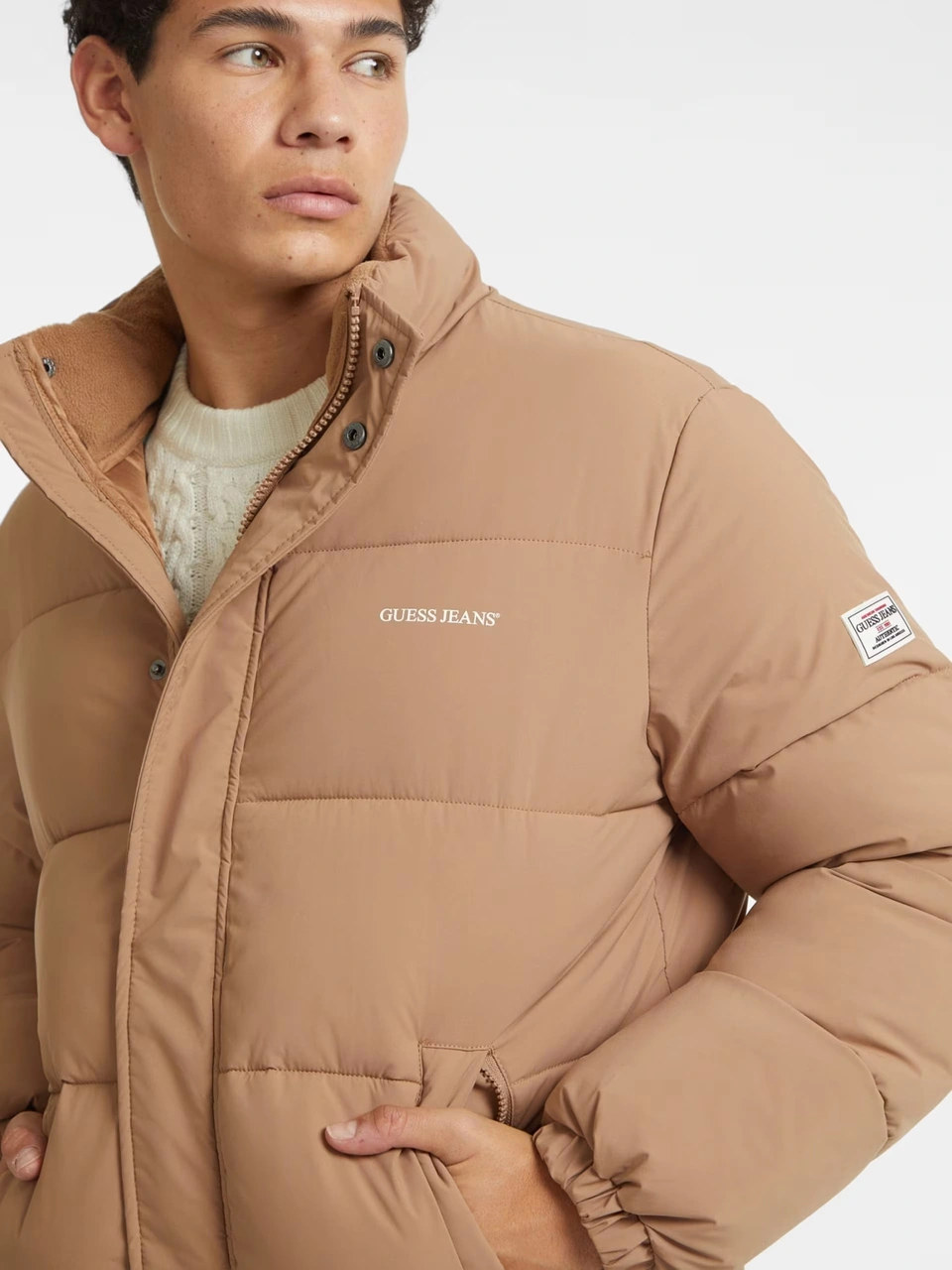 Guess Jeans Reg Lenght Puffer Erkek Şişme Mont M4bl20wgıı2 M4bl20wgıı2 G1dq G1dq