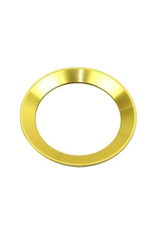 Novahub Altın 1 Araba Direksiyon Amblem Halkası 3d Metal Çıkartmalar - Styling Aksesuarı Altın