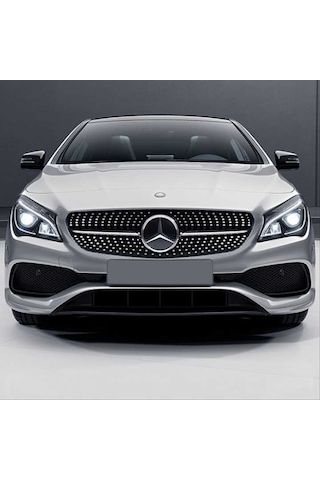 Mercedes W117 Cla Diamond Ön Panjur Izgara 2016-2018 Makyajlı