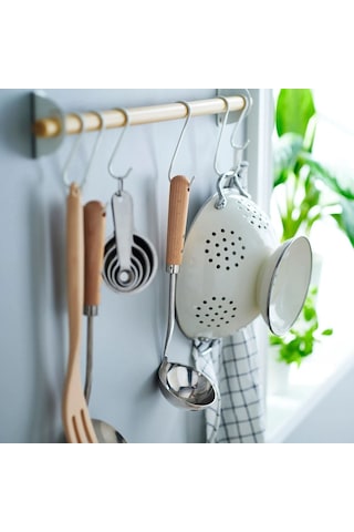Ikea Vardagen Çorba Kepçesi 33 Cm Krom-açık Bej
