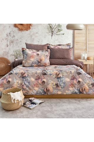 Schafer Home Premium Comfort Çift Kişilik Nevresim Takımı 6 Parça-mor Mor