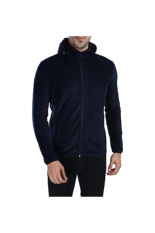 Ghassy Co. Erkek Kapşonlu Polar Ceket (152387624)