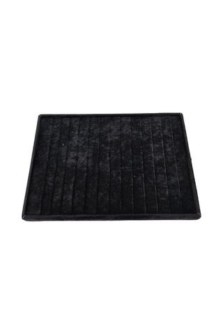 Bileklik Künyelik Siyah Süet Tabla 14 Kanallı 25x35 Cm Çok Renkli