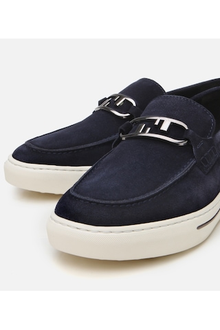 Hotiç Erkek Süet Deri Lacivert Toka Detaylı Günlük Loafer 02ayh302930a680 Lacivert-navy Lacivert