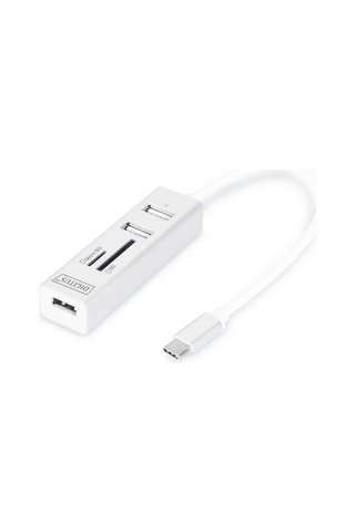 Digitus DA-70243 Type-C - 3xUSB2.0/Kart Okuyucu
