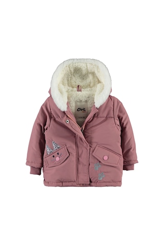 Civil Baby Kız Bebek Kapüşonlu Mont 6-18 Ay Pudra 21a691004k01-2 Pudra