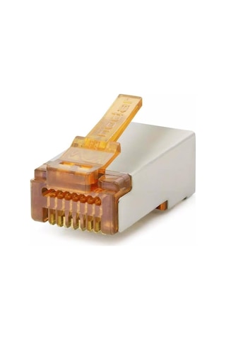 Nodar Nd2421 Turuncu Cat6 Ezrj45 Metal Açık Uçlu Soket 8p/8c - 100adet