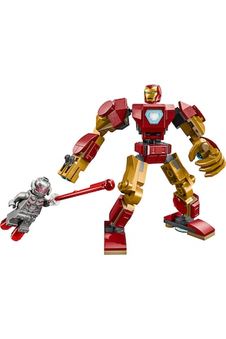 LEGO® Marvel Iron Man Robotu, Ultron’a Karşı 76307 - 6 Yaş ve Üzeri Süper Kahraman Sevenler için Yaratıcı Oyuncak Yapım Seti (101 Parça)