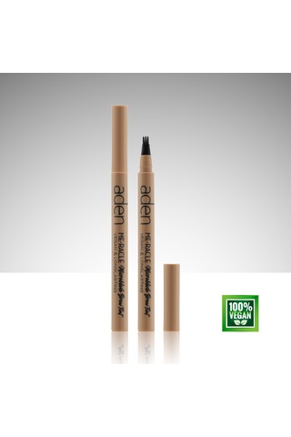 Aden Me-racle Microblading Brow Tint - Microblading Kaş Tinti Greyish-black Grimsi Siyah 0