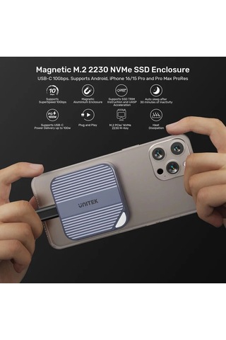 Unıtek Manyetik Nvme Ssdkutusu M.2 2230 S1244agy01