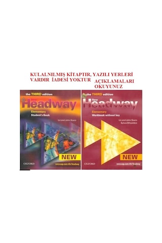New Headway Elementary Students + Work Book 2.El İadesiz