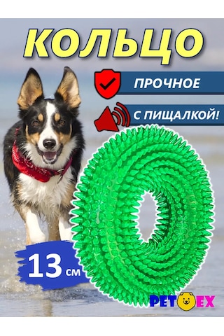 Pet-ex Büyük Köpekler İçin Cırtlak Ve Dikenli 13 Cm Tasmalı Kolye 241053911
