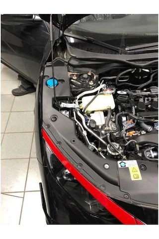 Honda Cıvıc Fc5 2016-2020 Çamurluk Üst Ic Koruma Kaplaması Logolu