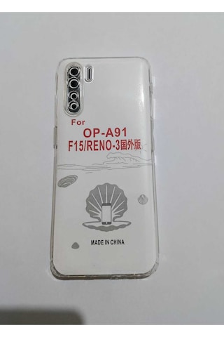 Oppo Reno 3 / Oppo A 91 / F 15 Şeffaf Telefon Kılıf Modeli Oppo Reno 3 / Oppo A 91 / F 15 Şeffaf Telefon Kılıf Modeli