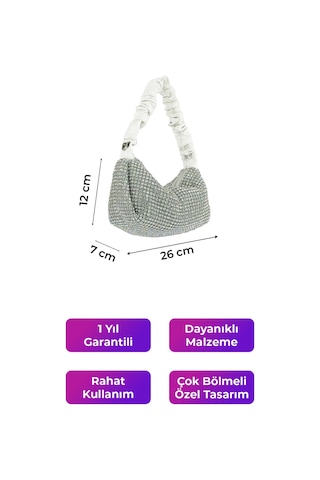 Kriste Bell Kadın Çanta Beyaz 26430 Beyaz