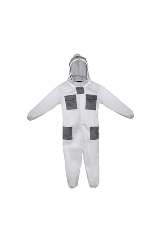 Suntek Profesyonel Arı Kıyafeti Gri Giyim Xxl-176-ila-185-cm