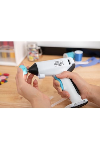 Black Decker Bcgl115-xj Şarjlı Silikon Tabancası