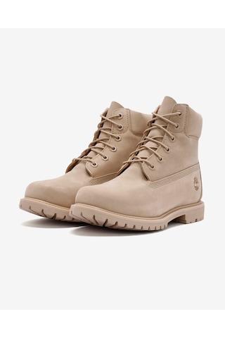 Timberland Premium 6 Inch Lace Up Waterproof Boot Kadın Bej Bot Tb0a2hr8en71 Bej