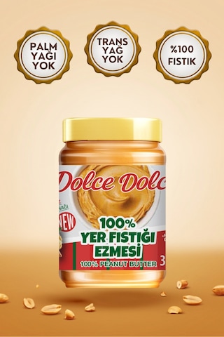 100% Yer Fıstığı Ezmesi