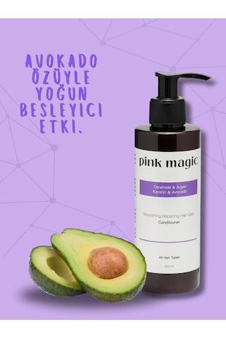 Pink Magic Besleyici ve Onarıcı Saç Bakım Kremi 200 ML