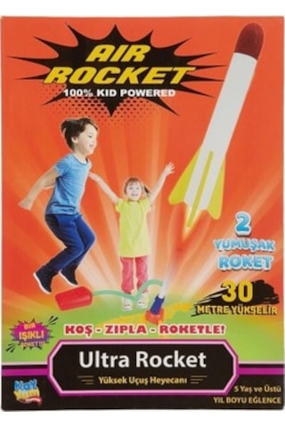 Kayyum Oyuncak Ultra Uçan Air Rocket 2'li