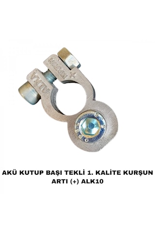 Akü Kutup Başı 2li 10mm 1. Kalite Kurşun + - Alk10