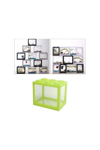 Homyl Akvaryum Balık Tankı Mini Yapı Taşları Örümcek