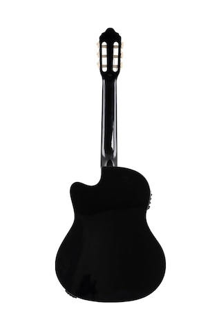 Valencia VC104TCVT Black Elektro Klasik Gitar