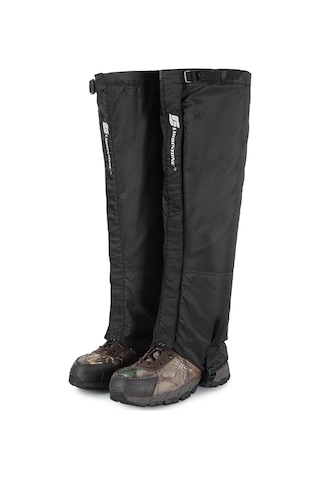 Geeksen L Beden Siyah Kayak Kolları - Su Geçirmez Oxford Kumaş, Polar Forlu Isı Sağlama, Metal Kanca Ve -30 C Dayanıklı Tpu Bağlama Siyah