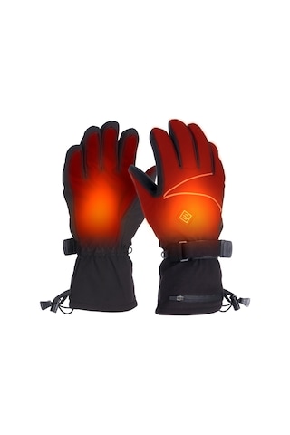 Wezone Isıtmalı Eldivenler: Erkek Ve Kadınlar İçin Su Geçirmez, Dokunmatik Kullanımlı, Kamp, Bisiklet, Kayak İçin Üç Seviyeli Isıtma Özelliği Çok Renkli