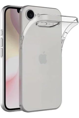 Apple Uyumlu iPhone 17e Kılıf Darbe Emici Korumalı Pürüzsüz Esnek Şeffaf Silikon Şeffaf