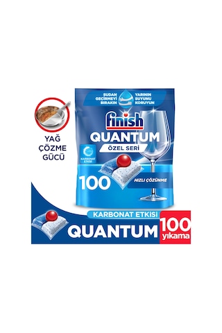 Finish Quantum Powerball Özel Seri Bulaşık Makinesi Deterjanı 100 Tablet
