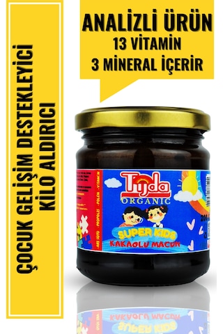 Tijda İştah Açıcı Kilo Aldırıcı Çocuk Kakaolu Macun 200 G