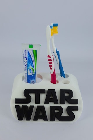 Star Wars - Dekoratif Diş Fırçalık Beyaz