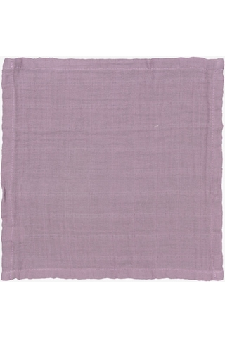 Beberotti 4'lü Müslin Bebek Ağız Bezi 25x25 Cm Çok Renkli