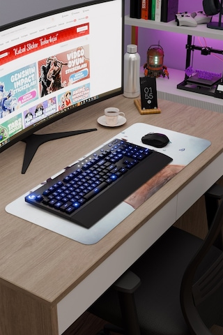 Life İs Strange Kaymaz Dikişli Kauçuk Oyuncu Mousepad V3 - 70x30 Xl Gaming Mouse Pad Fare Altlığı