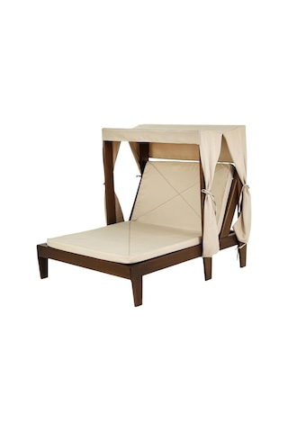 Vendy Çocuk Şezlong - Ladin Ahşap Bahçe Balkon Şezlongu