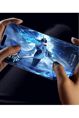 Apple, Uyumlu iPhone 15 Pro Bilvis 0.18mm Plus Cam Ekran Koruyucu