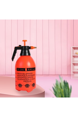 Monyee 2l Turuncu Uzun Kollü El Spritli Bahçe Sulama Spreyi - Evsel Çiçek Sulama Ve Dezenfeksiyon Aleti
