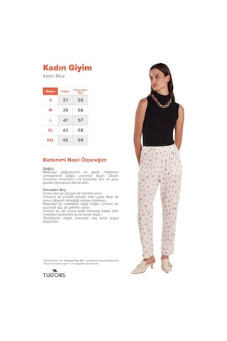 Tudors Kadın 2'li Paket Siyah-beyaz Regular Fit Klasik Kesim Viskon Kumaş Balıkçı Yaka Sıfır Kol Bluz-35376 Multi
