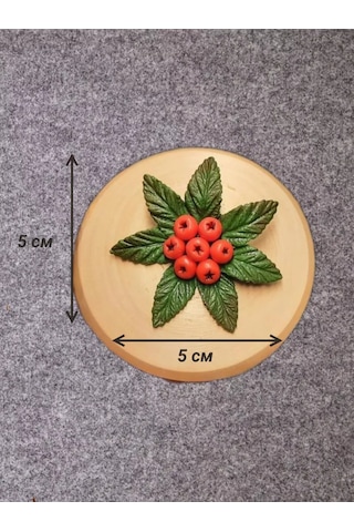 Clayfairy Sonbahar Aronya Broşu 264813252 Yeşil