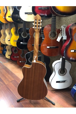 Clariss Kesik Kasa Mat Naturel Klasik Gitar Hg400nc