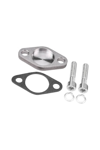 Padalink Bmw Dizel Motorları İçin Paslanmaz Çelik Egr Valfi Blokaj Plakası Seti Montajlı Conta Ve Vida İle Sı-at11204